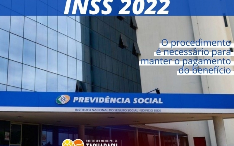 PROVA DE VIDA INSS 2022