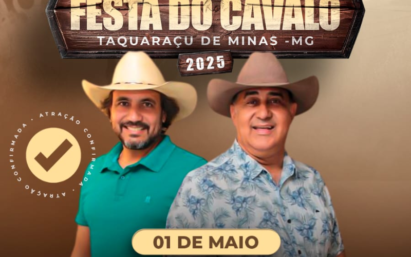 A MAIOR TRADIÇÃO DE TAQUARAÇU DE MINAS ESTÁ DE VOLTA!